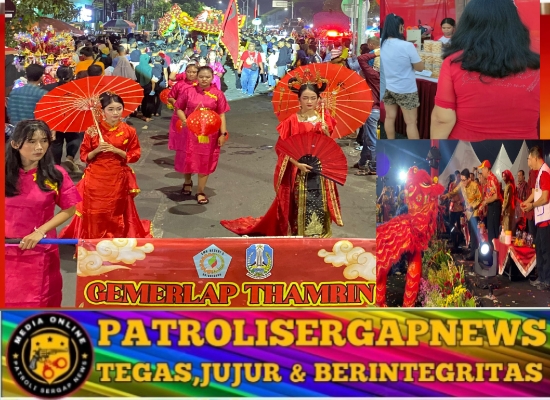 Semarak Malam Perayaan Imlek Cap Go Meh 2024 di Bojonegoro, Wujud Kebersamaan Dalam Akulturasi Budaya