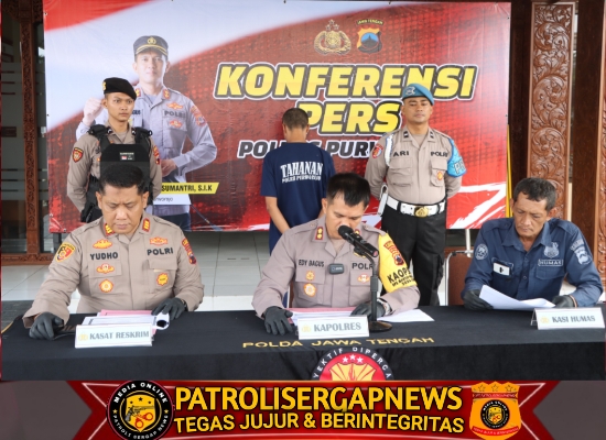 Pembobol Rumah Kosong Berharsil Dibekuk Satreskrim Polres Purworejo