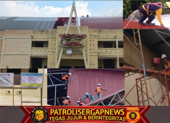 Progres Mendekati 90 Persen Proyek Rehabilitasi GOR Wujil Kabupaten Semarang Lancar dan Tak Ada Masalah