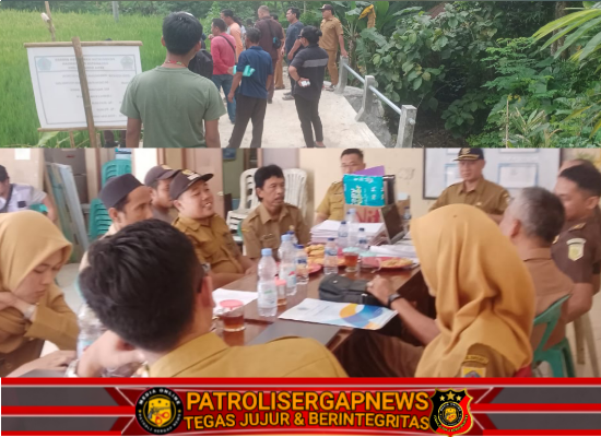 Kejaksaan Negeri Bersama Inspektorat Kabupaten Brebes Lakukan Investigasi Lapangan Langsung Desa Kedungoleng Kabupaten Brebes