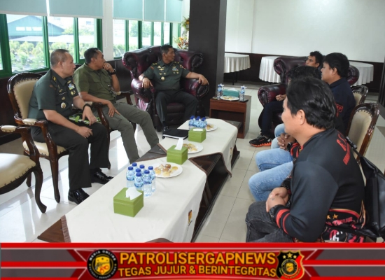 LSM Garda Timur Indonesia memperkuat sinergitas dgn pihak Kodam XIII/Merdeka
