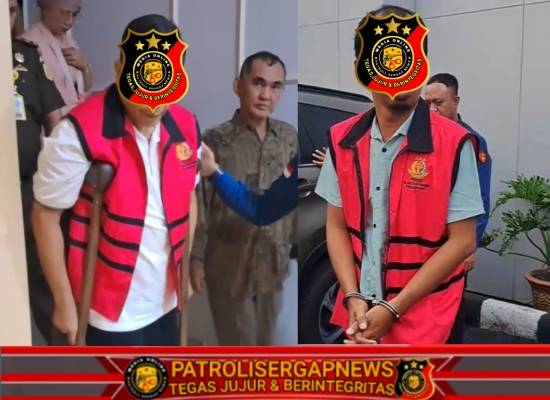 Pelaksanaan Penyerahan Tersangka dan Barang Bukti (Tahap II) An. Deliar Marzuki dan An. Alex Rahman