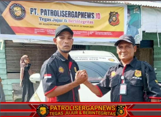 Kantor Berita Media Online Patrolisergapnews.id Aceh Diresmikan