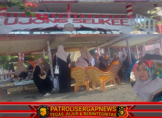 Menyambut Liburan Ramadhan, Pantai Ujong Seukee di Penuhi pengunjung
