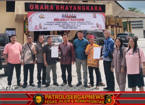 DPD GRIB JAYA Kalteng Kawal Pelaporan Warga Desa Sebabi