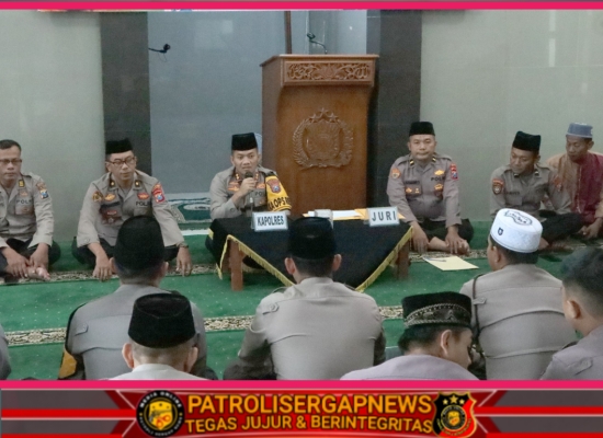 Isi Ramadan dengan Ibadah, Polres Nganjuk Gelar Lomba Baca Al-Quran untuk Anggota Polri dan ASN