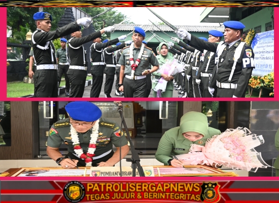 Pomdam V/Brawijaya Sambut Komandan Baru: Siap Hadapi Tantangan, Solidkan Institusi
