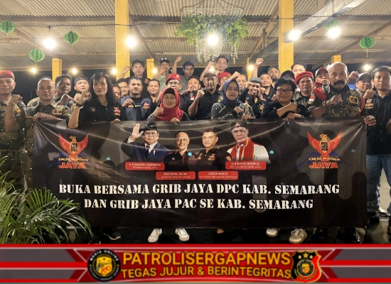 GRIB JAYA DPC Kabupaten Semarang Gelar Berbuka Bersama” Aksi Kemanusian Kekompakan Anggota
