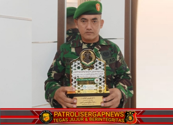 Anggota Babinminvetcaddam Brawijaya Juara Lomba Hafizh Qur’an Tingkat Internasional