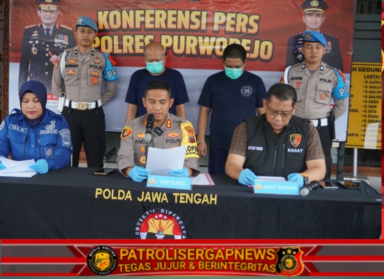 Satreskrim Polres Purworejo Berhasil Ungkap Komplotan Sindikat Ganjal ATM