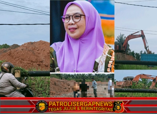 Diduga MR Memanfaatkan Kedekatannya Dengan Wabup Kampar, Faktanya Tanah Timbun Perjualbelikan
