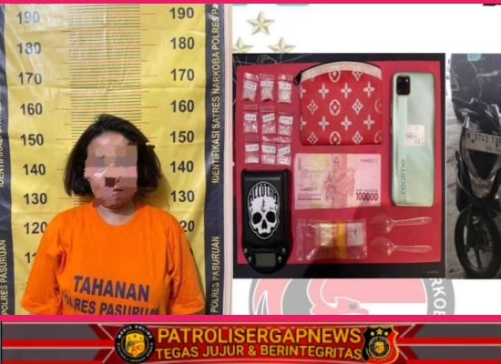 Pernah Ditahan 5 Tahun, Wanita Pohjentrek Pasuruan Tertangkap Kasus Narkoba