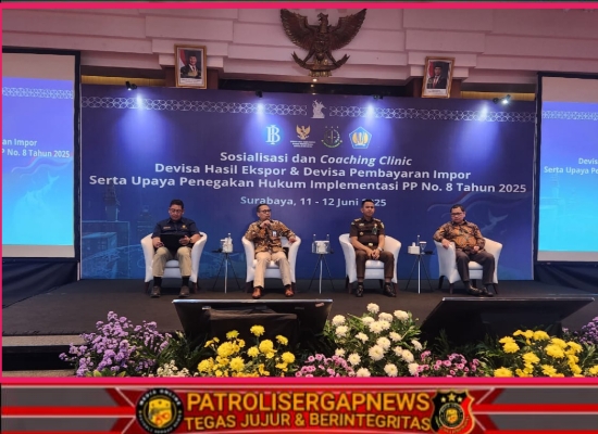 Kegiatan Sosialisasi PP No: 8 Tahun 2025 Tentang Devisa Hasil Ekspor (DHE) (SDA) Peningkatan Penerimaan Devisa Negara