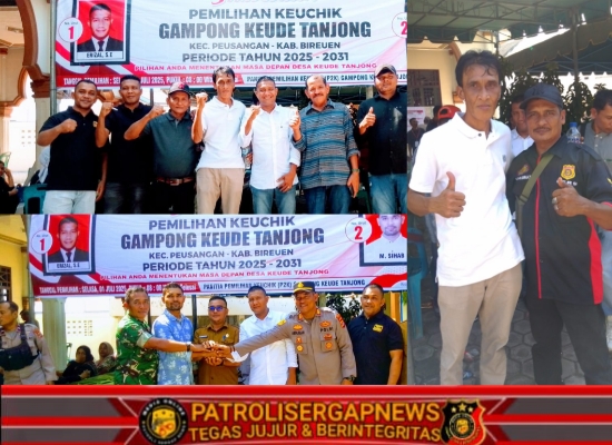 ERIZAL,S.E. Terpilih Keusyik Gampong Desa Keude Tanjong, Periode 2025-2031