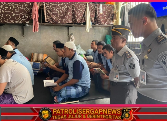Pembinaan Rohani Melalui Yasin dan Tahlil, Lapas Sidoarjo Bangun Karakter Spiritual Warga Binaan
