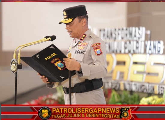 Kapolda Jatim Pimpin Sertijab Dirreskrimum dan Kapolres, Tegaskan Profesionalisme dan Sinergi Jadi Kunci Hadapi Tantangan