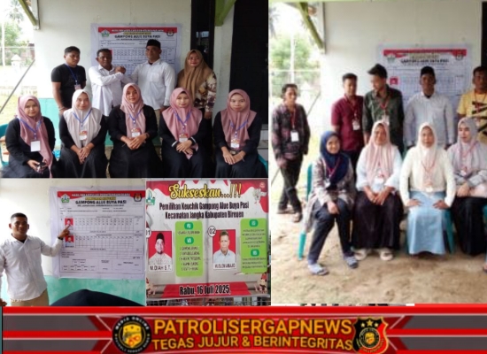 Warga Desa Alubuya Pasi Kecamatan Jangka Pemilihan Keuchik 2025-2031
