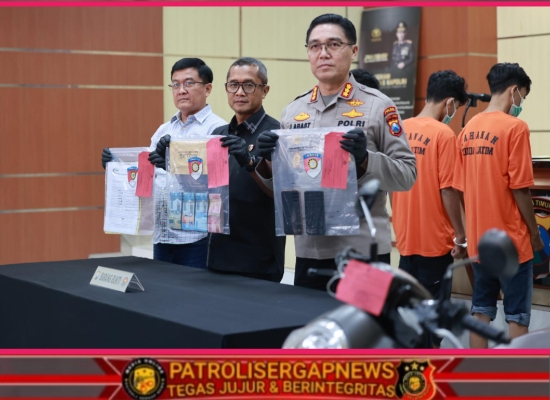 Polda Jatim Amankan Dua Oknum Aktivis Mahasiswa Terduga Pelaku Pemerasan Kadisdik