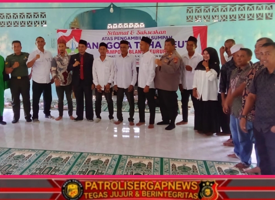 Pelantikan Tuha Peut Gampong Blang Beururu 2025–2031, Camat Peudada Tekankan Sinergi dan Penyelesaian Masalah Berbasis Adat