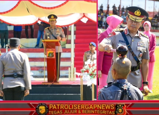 Upacara Pembukaan Pendidikan Brigadir Polri 2025-2026 Resmi Digelar di SPN Polda Maluku Utara