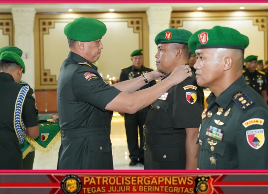 Dua Pamen TNI-AD Dilantik, Pangdam V/Brawijaya: Jangan Pernah Takut Berinovasi