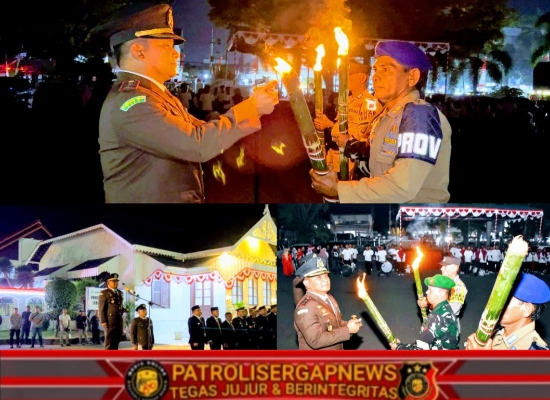 Kajari Bireuen Munawal Hadi, S.H.,M.H. Jadi IRUP Upacara TAPTU Menyambut HUT Kemerdekaan Ke-80 RI