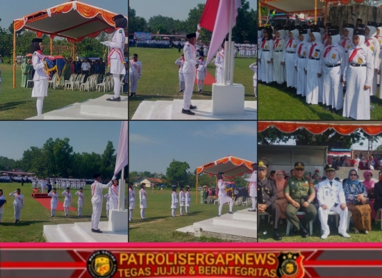 Upacara HUT RI ke-80 di Kecamatan Juwangi Berlangsung Khidmat dan Meriah