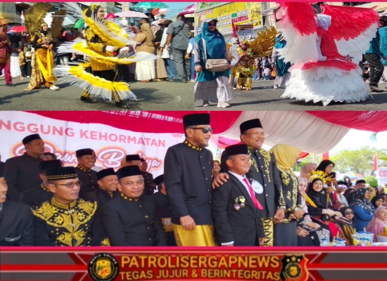 Alun-Alun Kota Juang Bireuen, Menyaksikan Acara Pawai HUT RI Ke-80 Tahun 2025