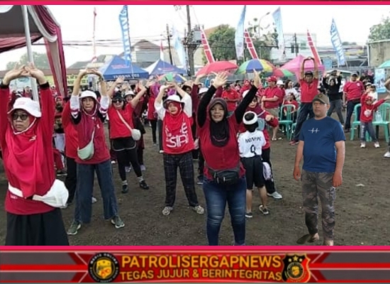 Festival Jalan Sehat Meriahkan HUT Kemerdekaan RI ke-80 di RW 05 Dusun Legok, Desa Suko, Sukodono, Sidoarjo