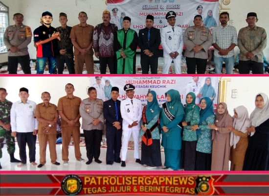 Camat Peudada Lantik Muhammad Razi Sebagai Keuchik Meunasah Teungoh Periode 2025-203