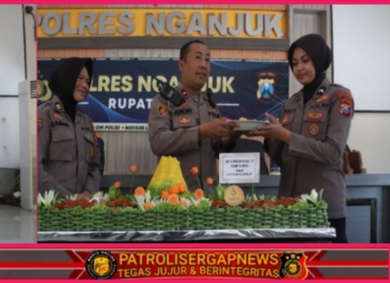 HUT Polwan ke-77, Polres Nganjuk Ajak Tingkatkan Pelayanan dan Dedikasi