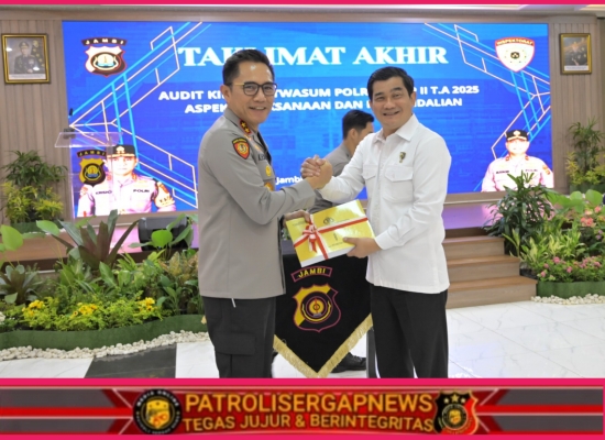 Polda Jambi Menggelar Taklimat Akhir Audit Kinerja Itwasum Polri Tahap ll Tahun 2025