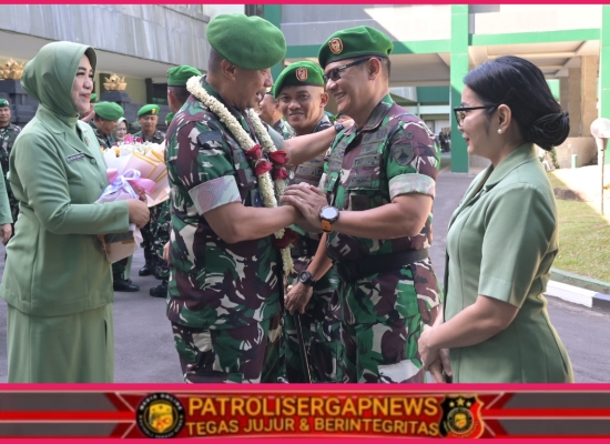 Kolonel Inf Herbeth Andi Amino Teruskan Kepemimpiman Kolonel Kav Donan