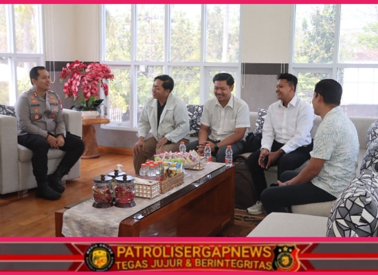 BEM PTNU Jatim Silaturahmi dengan Kapolres Nganjuk, Bahas Sikap Bijak Hadapi Situasi Terkini