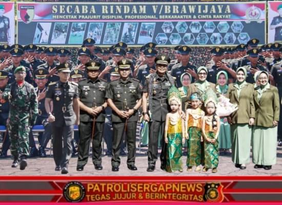 Kasdam Brawijaya Akhiri Pendidikan Pertama Bintara TNI-AD di Secaba Rindam Brawijaya