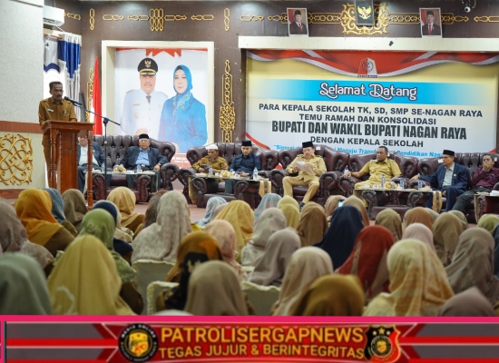 Bupati dan Wabup Gelar Temu Ramah dengan Kepala TK, SD, dan SMP Se-Kabupaten Nagan Raya